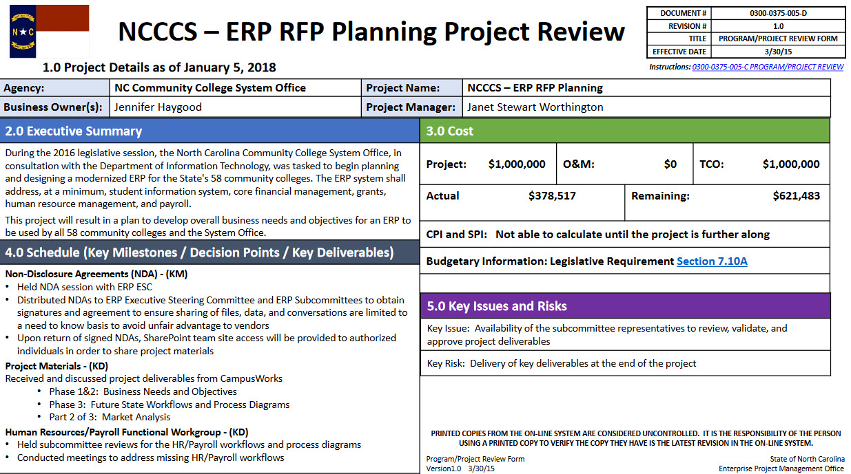 ERP RFP planning project image