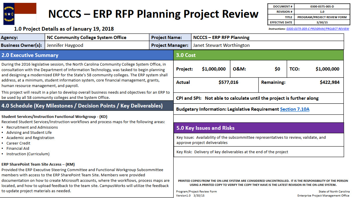 ERP RFP planning project image