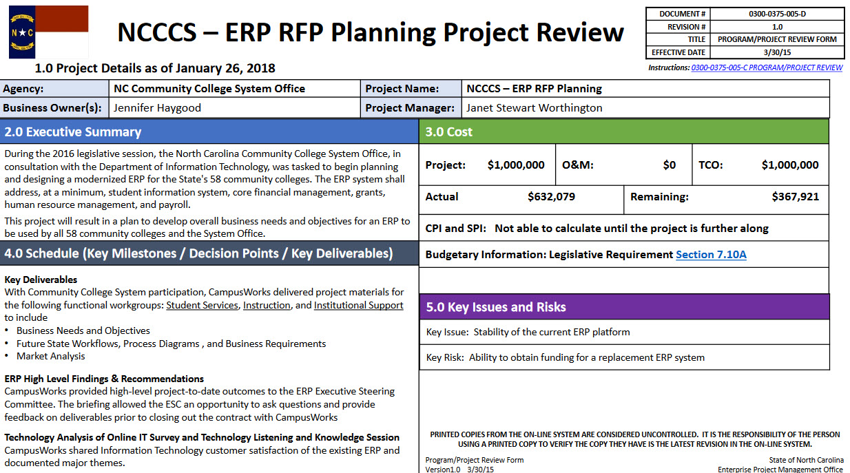 ERP RFP planning project image