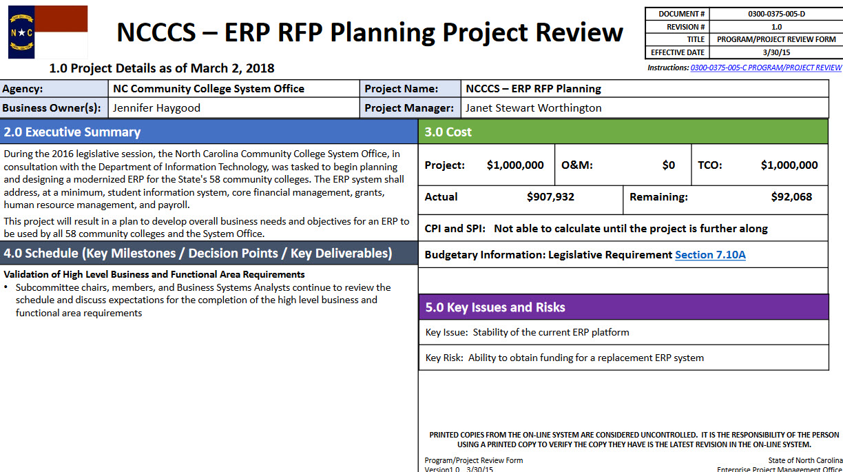 ERP RFP planning project image