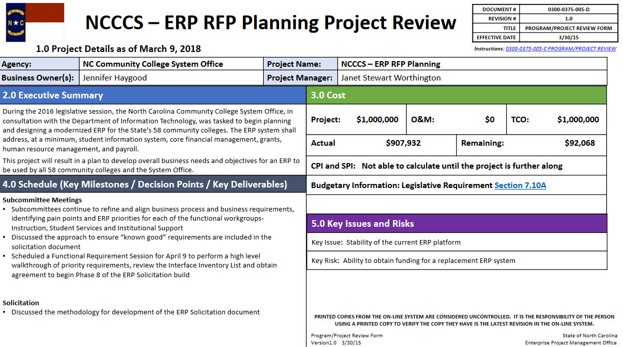 ERP RFP planning project image