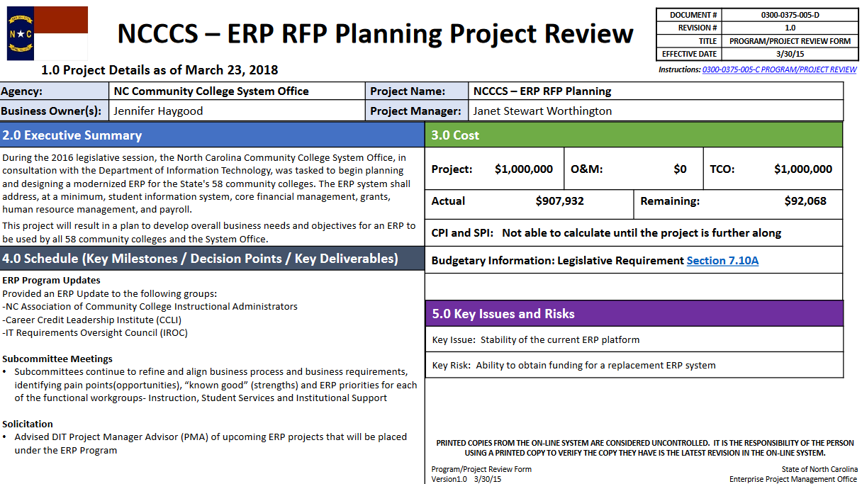 ERP RFP planning project image