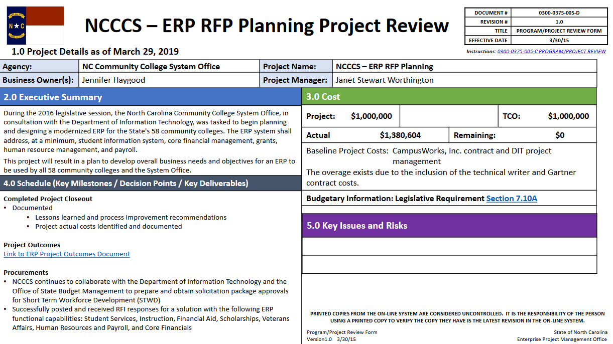 ERP RFP planning project image