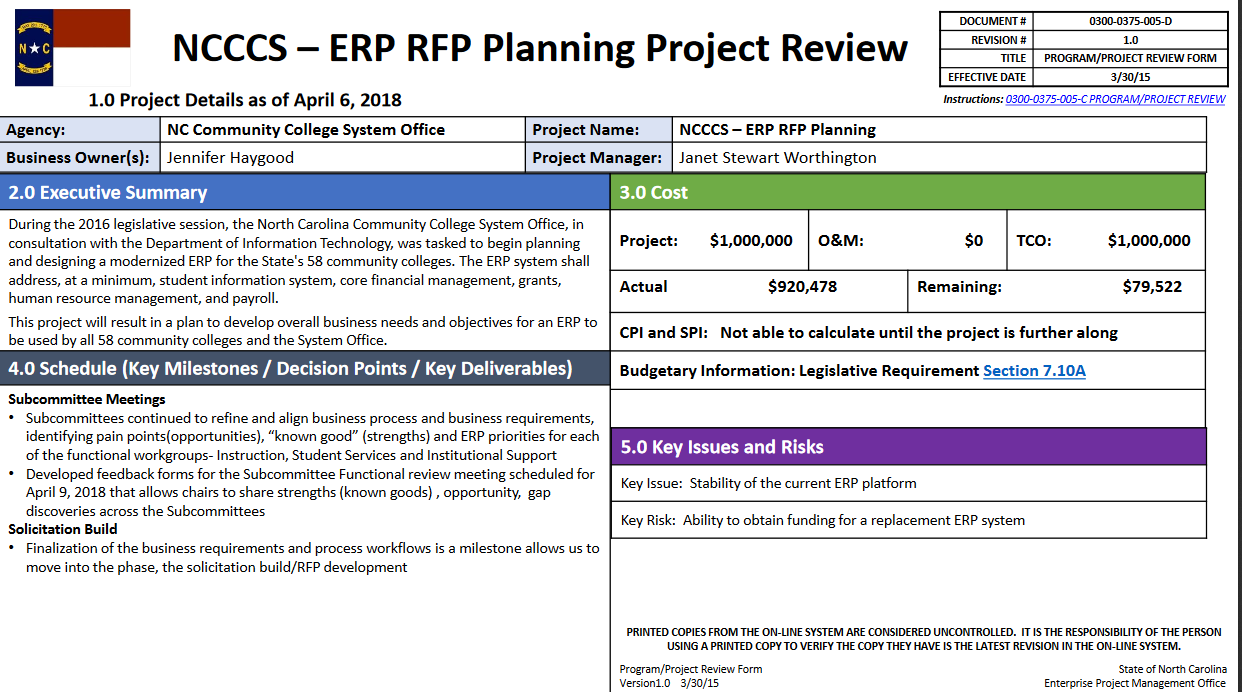 ERP RFP planning project image