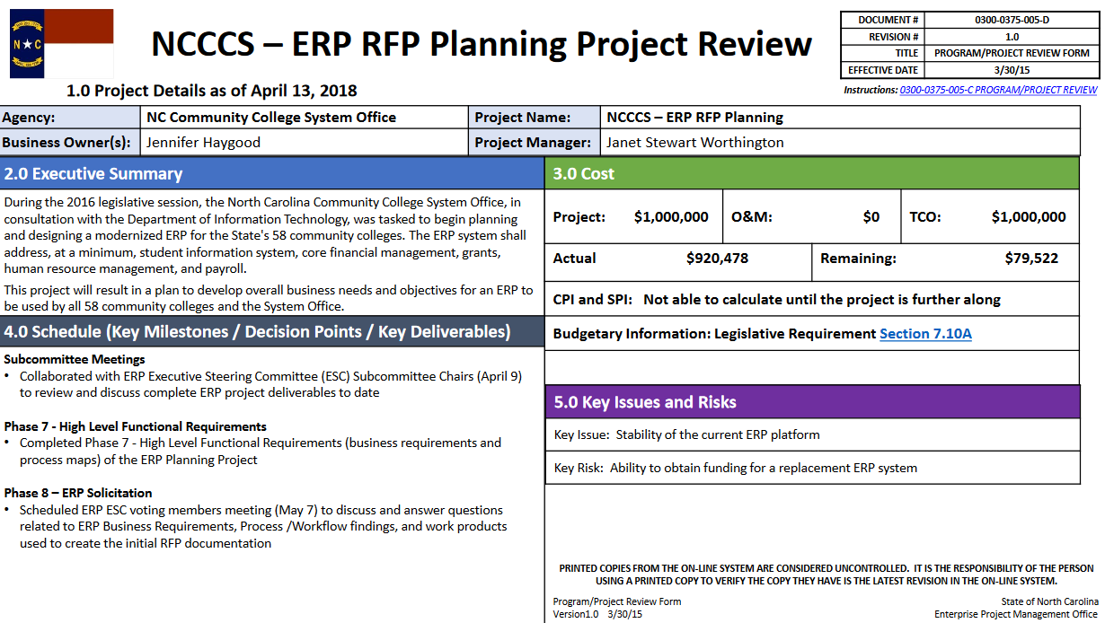 ERP RFP planning project image