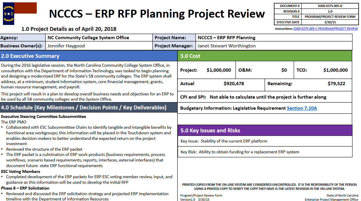 ERP RFP planning project image