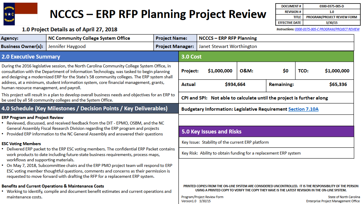 ERP RFP planning project image