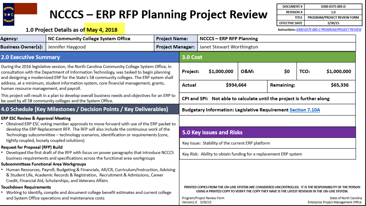 ERP RFP planning project image