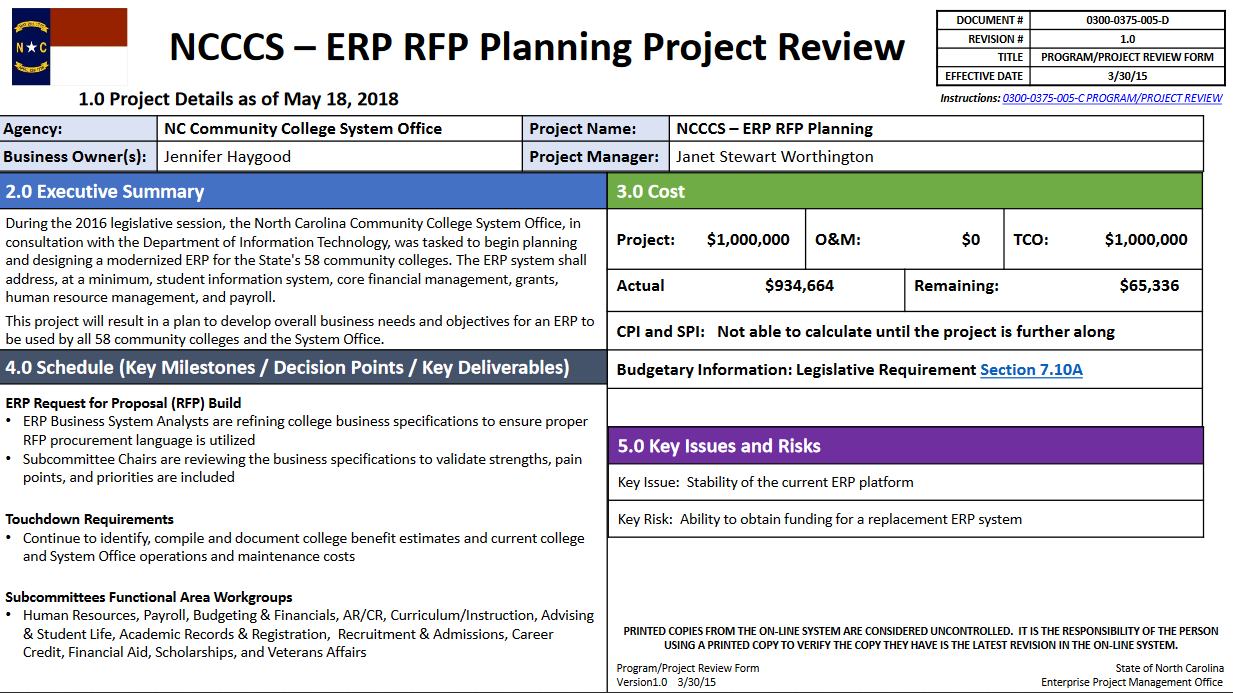 ERP RFP planning project image