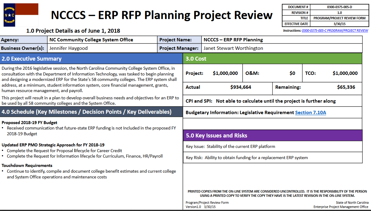 ERP RFP planning project image