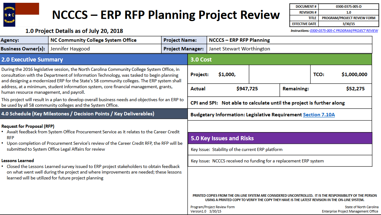 ERP RFP planning project image