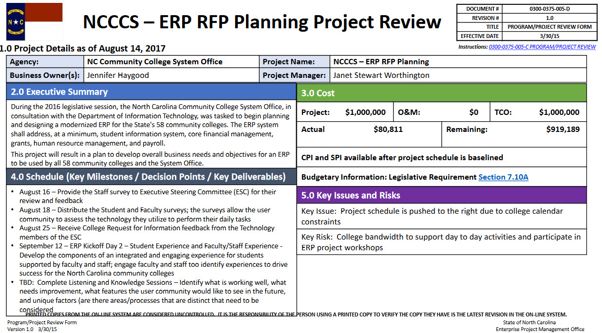 ERP RFP planning project image