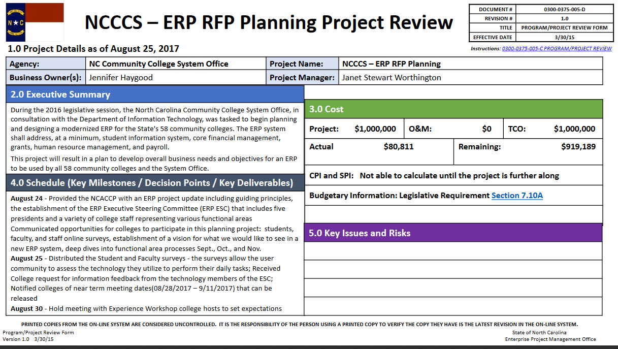 ERP RFP planning project image