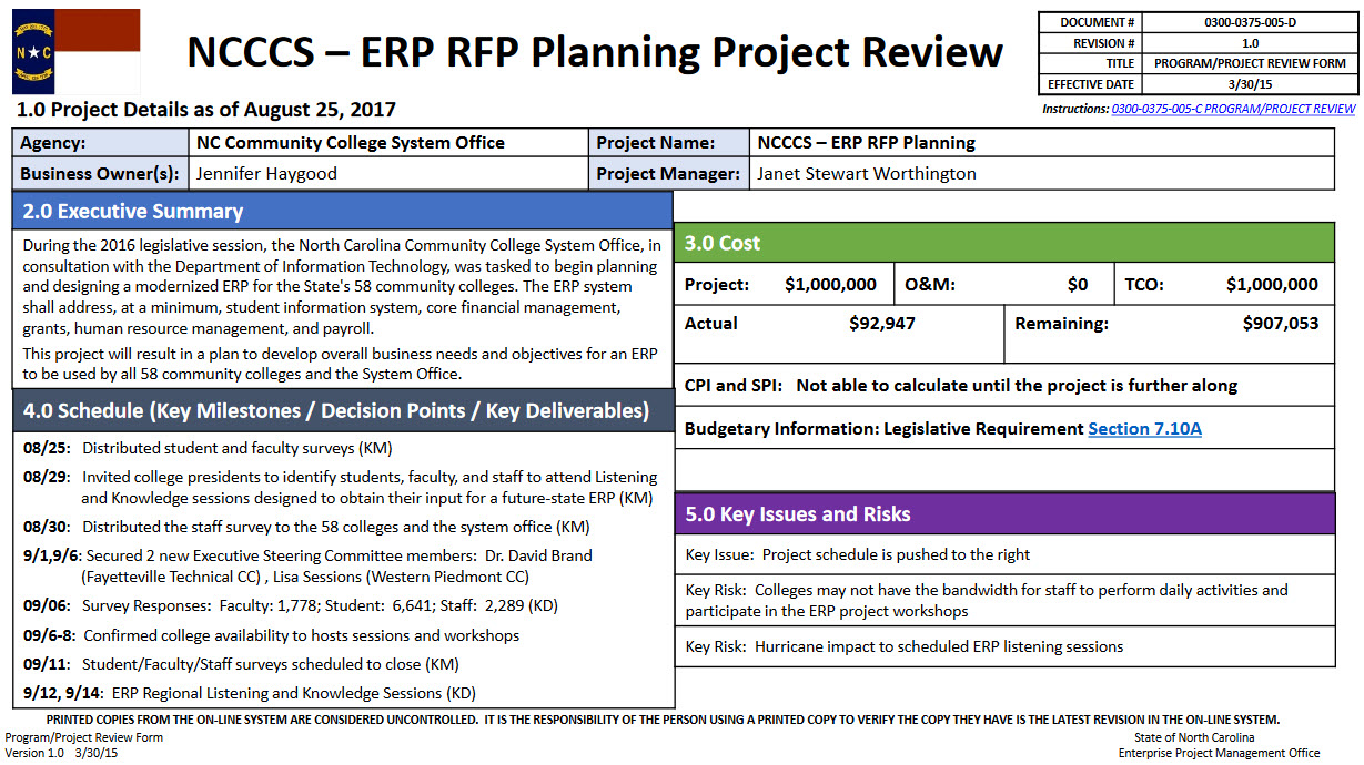 ERP RFP planning project image