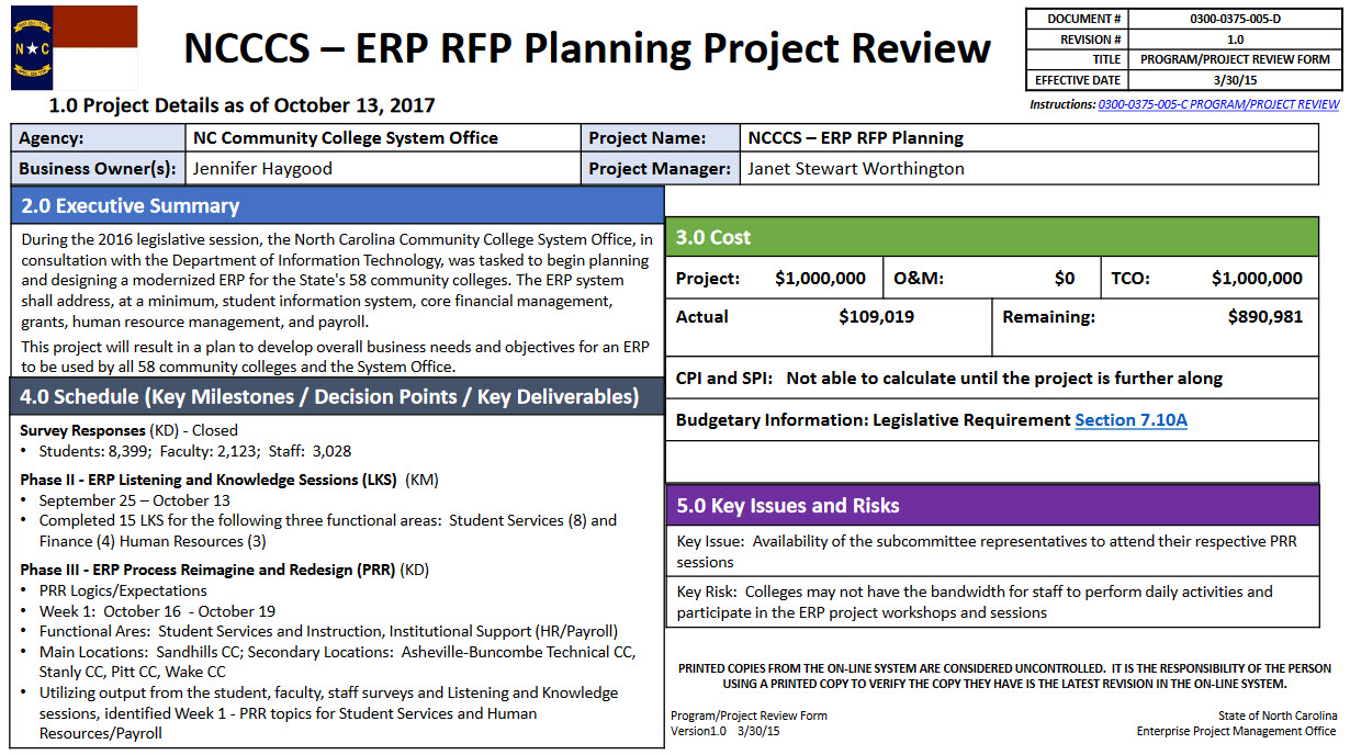 ERP RFP planning project image