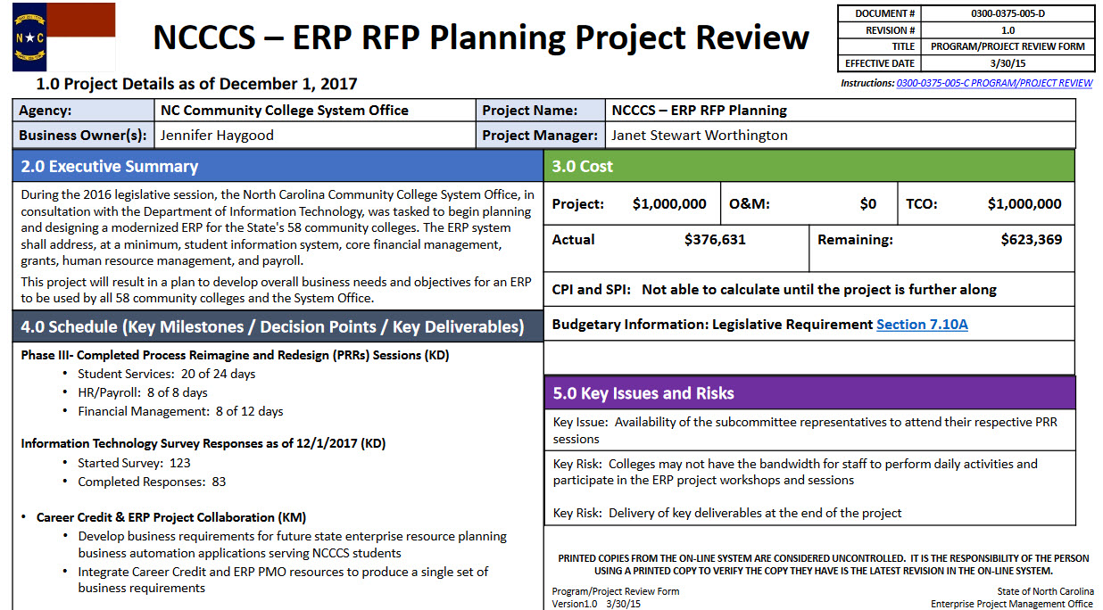 ERP RFP planning project image