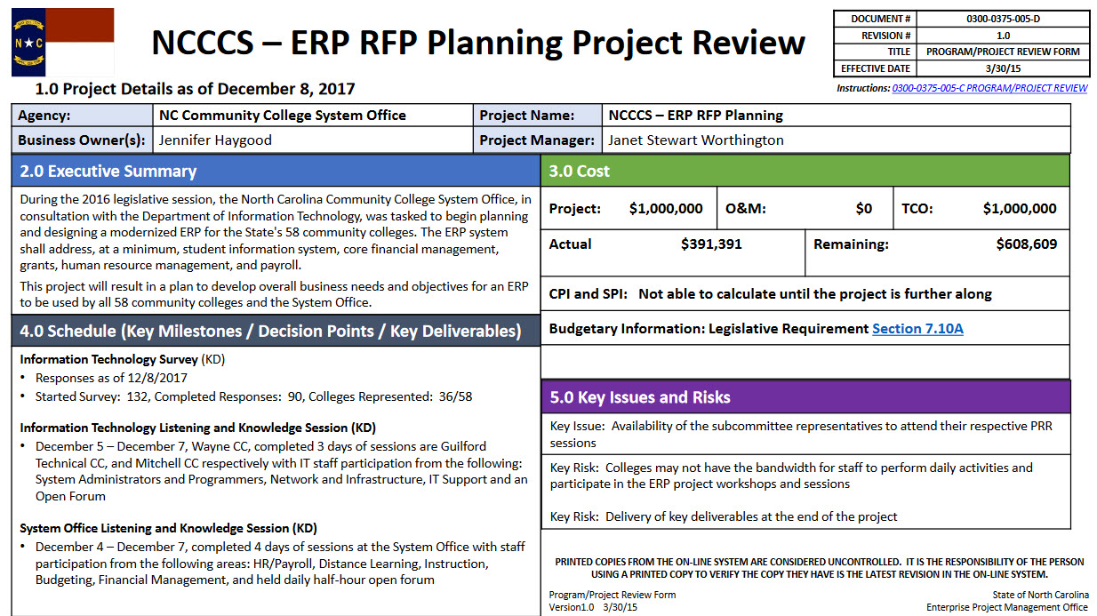 ERP RFP planning project image