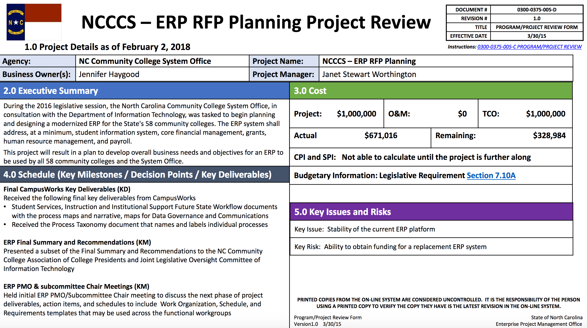 ERP RFP planning project image